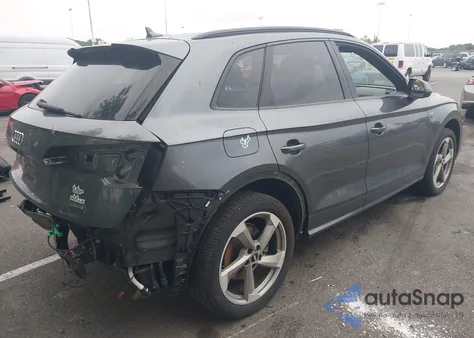 2020 Audi Q5 Titanium Premium Plus 45 Tfsi Quattro S Tronic from USA, damaged, VIN WA1ENAFYXL2090867
